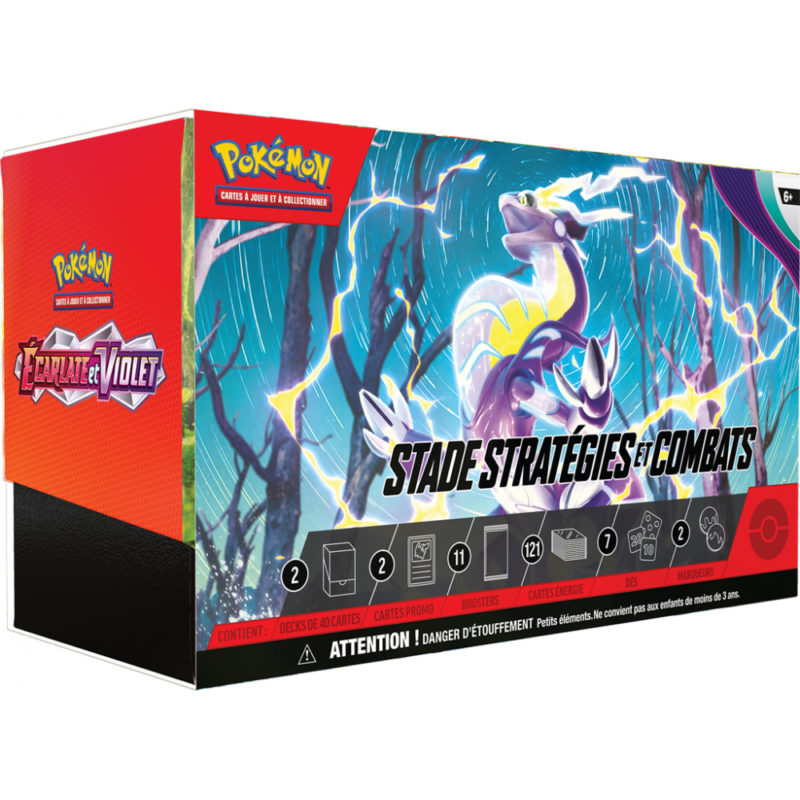 Coffret Pokémon Stade Stratégies et Combats SVI Écarlate et Violet