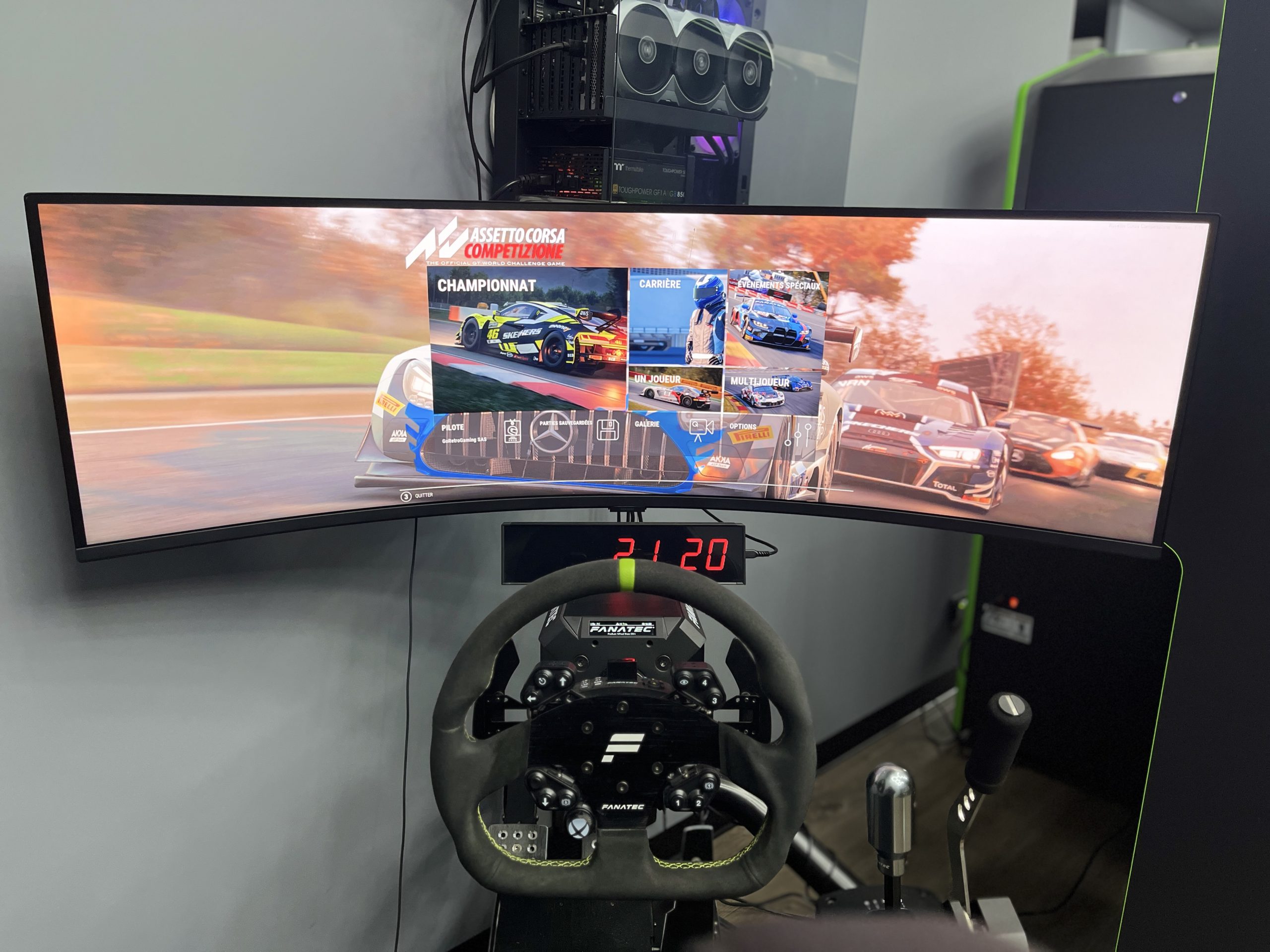 Espace SimRacing Simulateur Automobile - GoRetroGaming