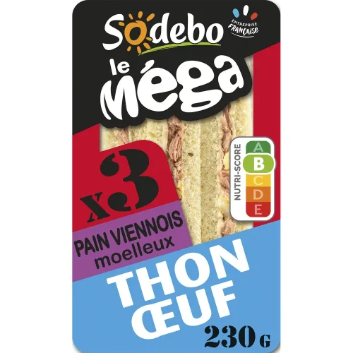 Sandwich triangle thon oeuf sodebo - GoRetroGaming