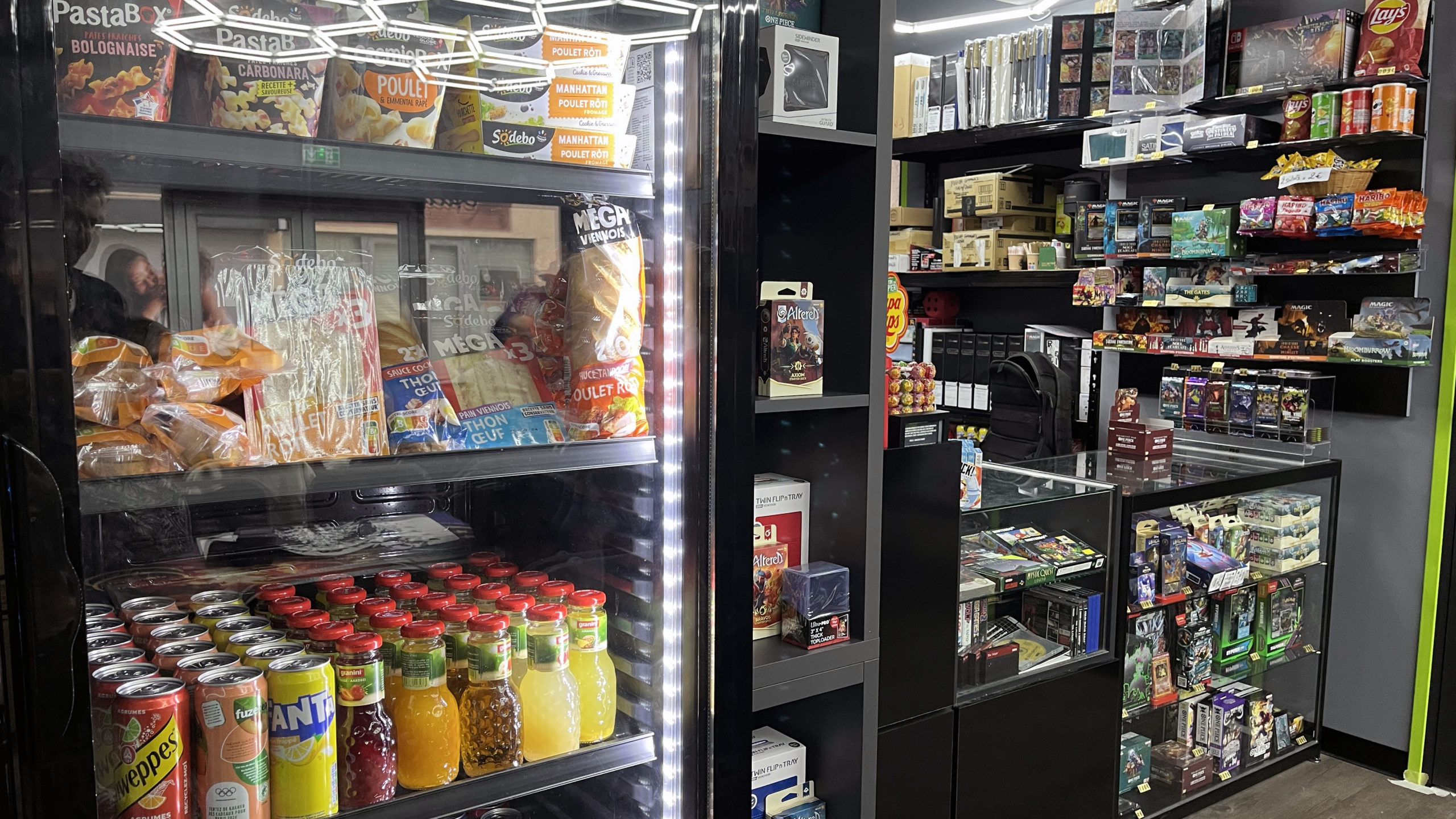 Espace snacking et boisson - GoRetroGaming