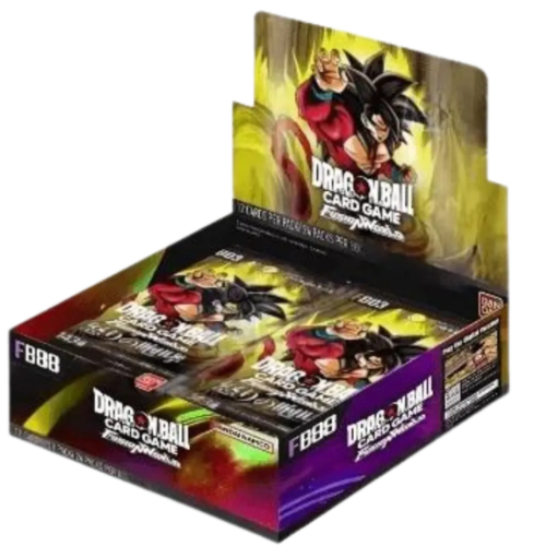 display dragon ball super card game fusion world FB03 raging roar - goretrogaming