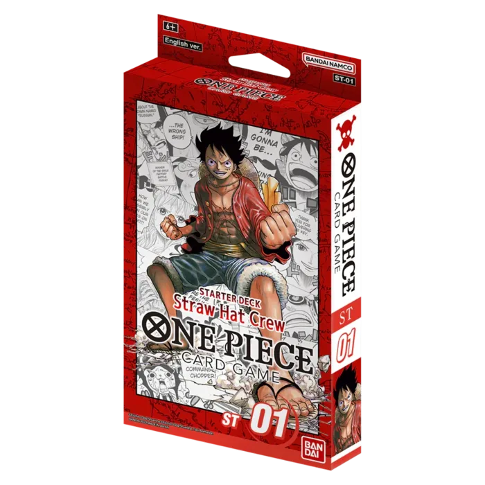 Starter Deck one piece card game straw hat crew - GoRetroGaming