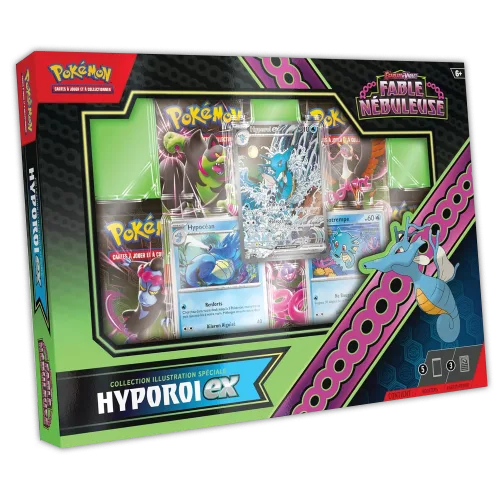 coffret Pokemon écarlate et violet 6.5 fable nébuleuse hyporoi - goretrogaming