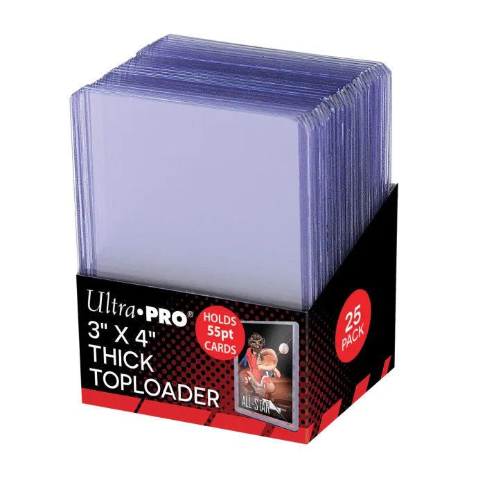 Top Loader Ultra Pro Thick 55pt transparent - GoRetroGaming