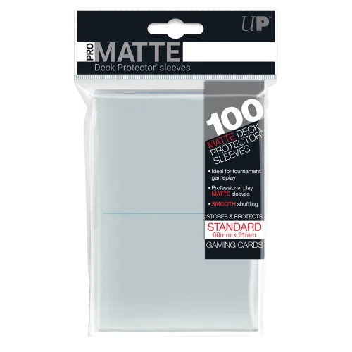 100 Sleeves standard pro matte Ultra Pro - GoRetroGaming