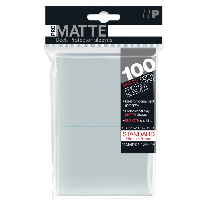 100 Sleeves standard pro matte Ultra Pro - GoRetroGaming