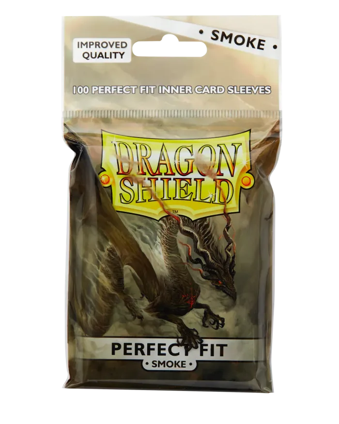 Dragon Shield Perfect Fit Smoke - GoRetroGaming.com