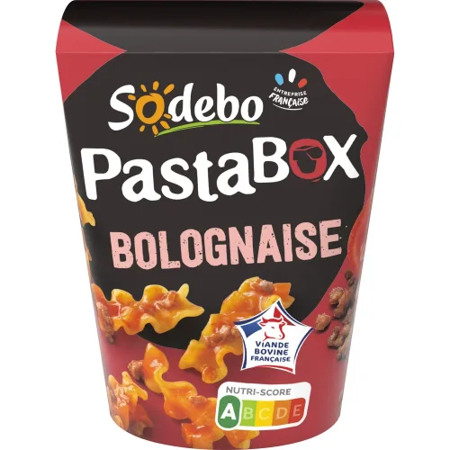 Pastabox bolognaise sodebo - GoRetroGaming