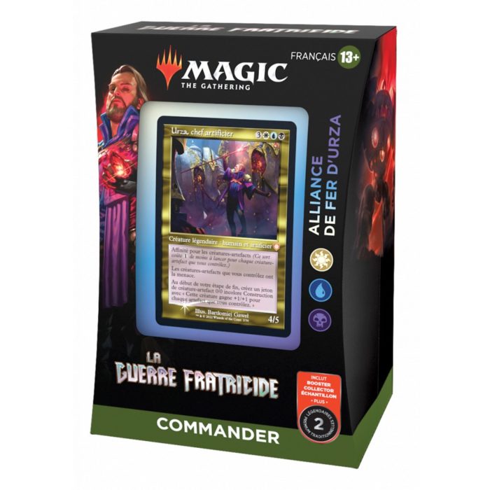 Deck Commander guerre fratricide, alliance de fer d'urza - GoRetroGaming