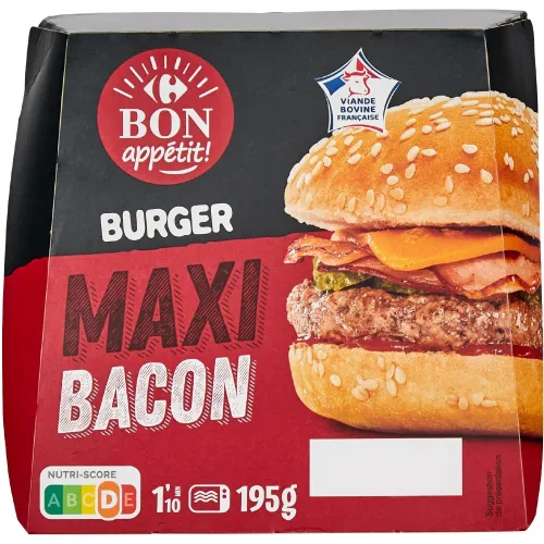 burger maxi bacon - goretrogaming