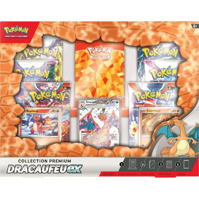 Pokémon coffret premium dracaufeu EX - GoRetroGaming