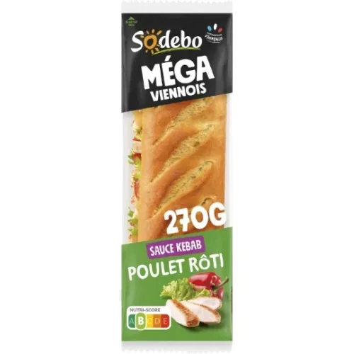 Sandwich sodebo poulet sauce kebab - goretroGaming