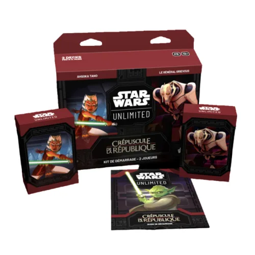 Star Wars unlimited kit de démarrage crépuscule de la république - GoRetroGaming