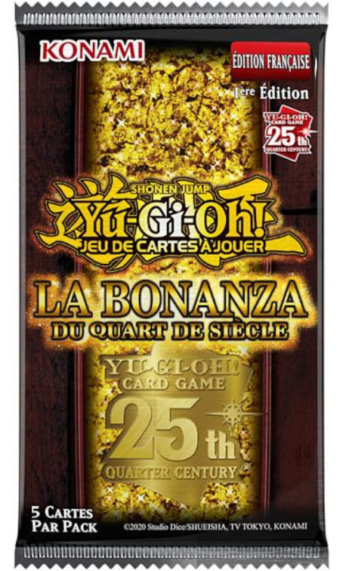 Booster Yu-Gi-Oh! La bonanza du quart de siècle - TCG - GoRetroGaming