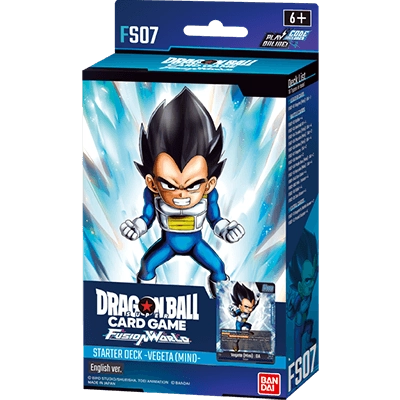 Deck de démarrage Dragon Ball Super Card Game Fusion World FS07 Vegeta mini - TCG - GoRetroGaming