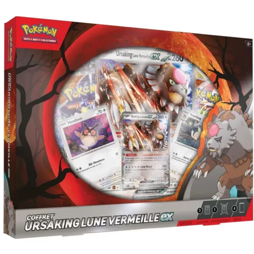 Coffret pokemon ursaking lune vermeille ex - TCG - GoRetroGaming