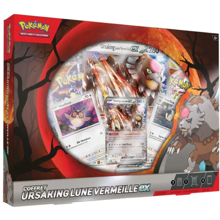 Coffret pokemon ursaking lune vermeille ex - TCG - GoRetroGaming