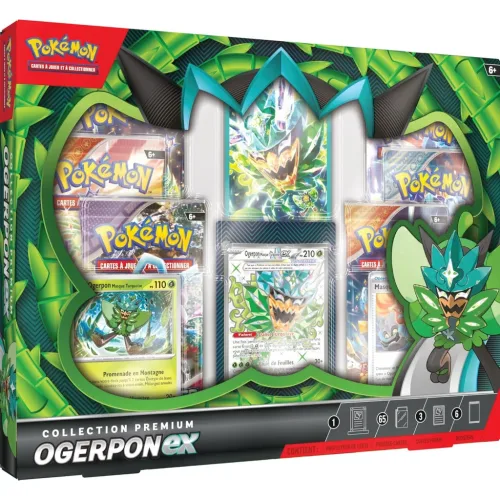 Coffret collection premium pokémon Ogerpon Ex - TCG - GoRetroGaming