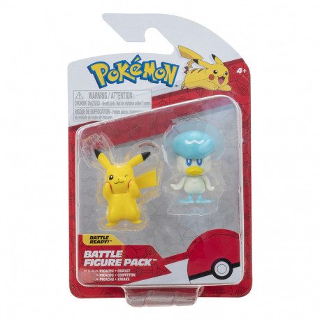 Pokemon pack de 2 figurines pikachu and co - GoRetroGaming