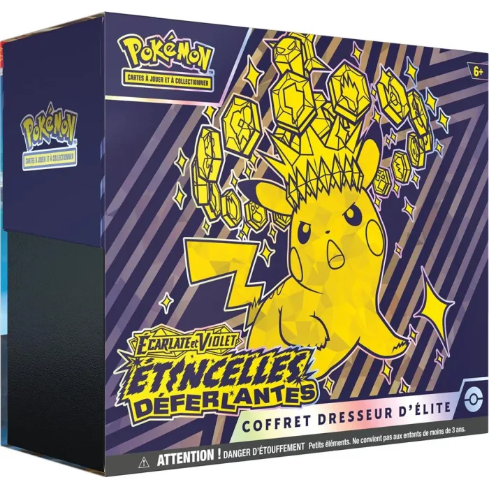 ETB Pikachu - écarlate et violet - étincelles déferlantes - Pokemon - TCG - GoRetroGaming