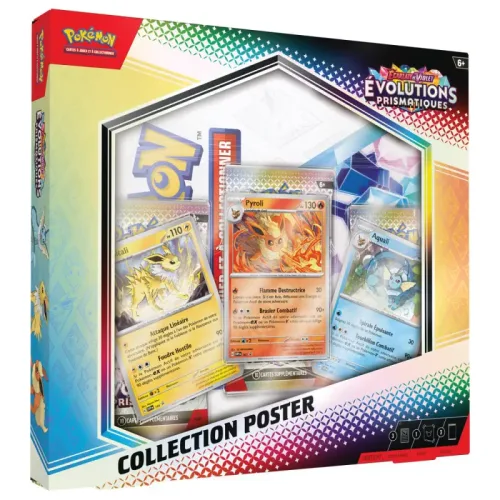 Pokemon EV8.5 Evolution Prismatiques coffret collection poster - GoRetroGaming